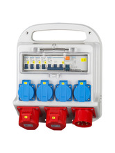 Byggepladstavle kompakt 16 A 6 udtag - Elworks